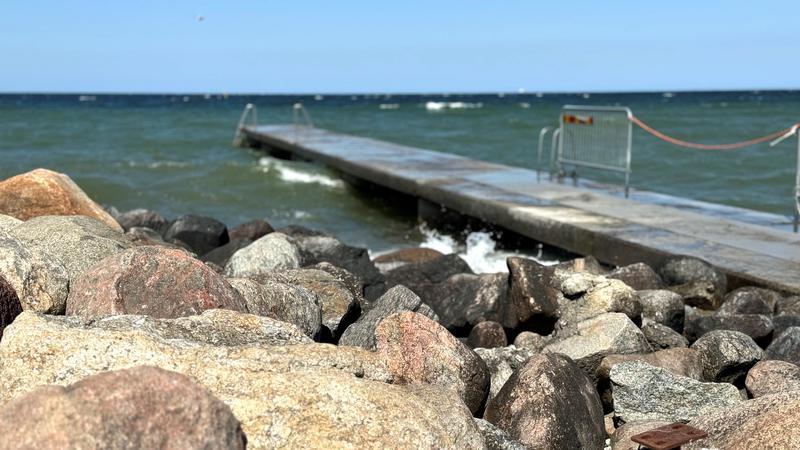 Stenar vid Kallisbryggan.