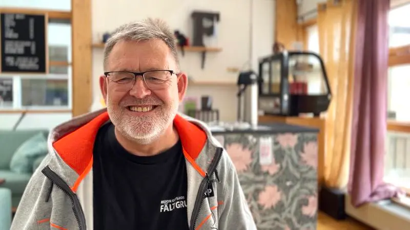Stefan Andersson på Fenix ungdomsgård, platsen där Fältgruppen utgår ifrån för att sedan ha hela Gotland som upptagningsområde.