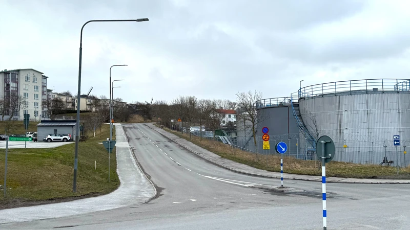 Korsningen på Gutevägen