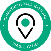 Logotyp Klimatneutrala-Gotland Viable Cities