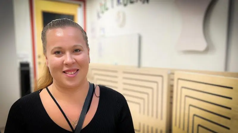 Julia Jacobsson är förskollärarstudent termin tre på Gotland.