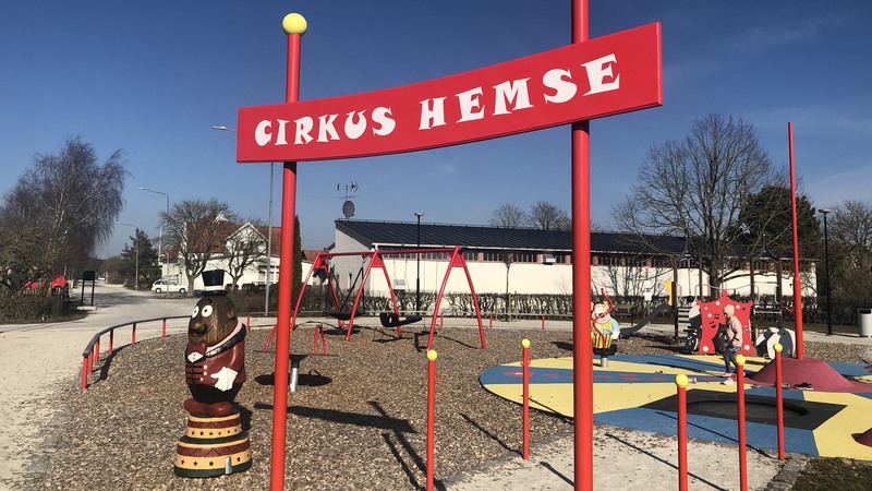 Cirkuslekplatsen i Hemse
