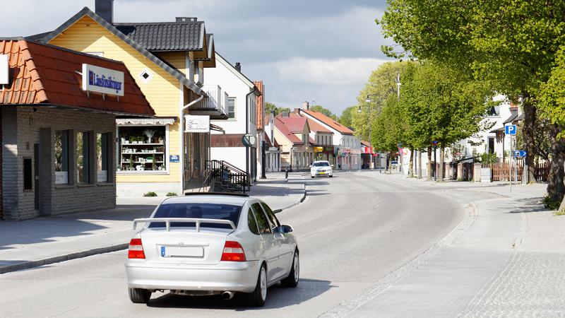Storgatan i Hemse