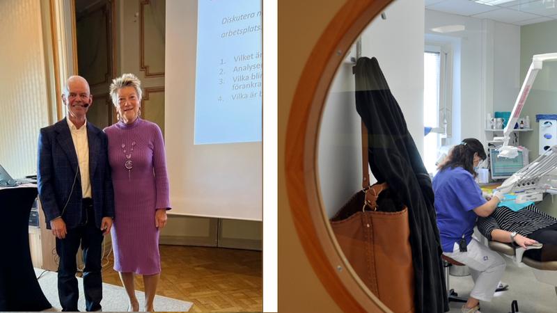 Jörgen Wessman och Monica Palmö