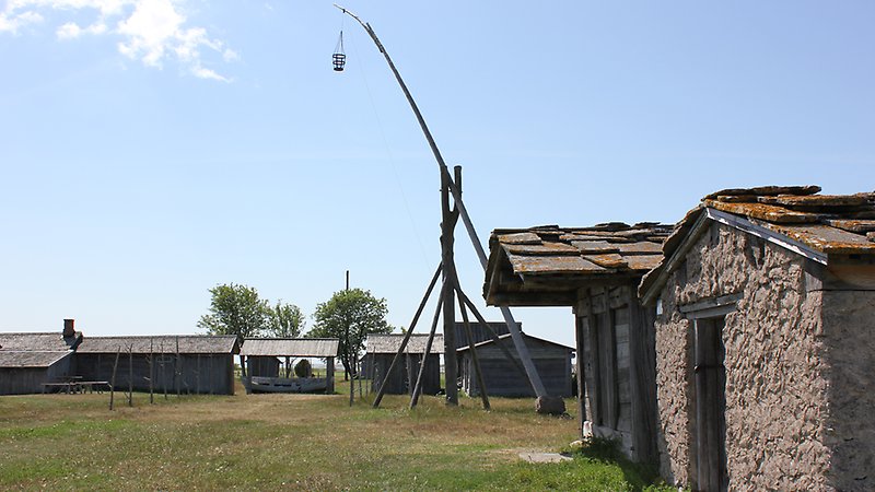 Koviks fiskeläge i Sanda